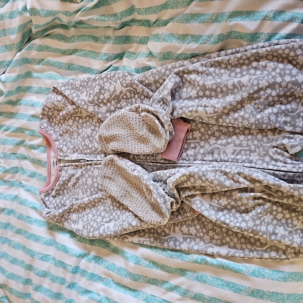 Carter's fleece footed PJs